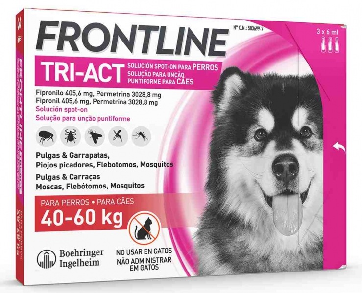 Frontline TRI-ACT 3Ppt XL 40-60Kg