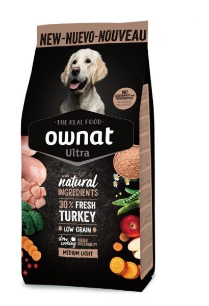 OWNAT ULTRA Medium Light Dog 12Kg