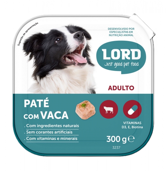LORD Pate Cão Vaca 300gr