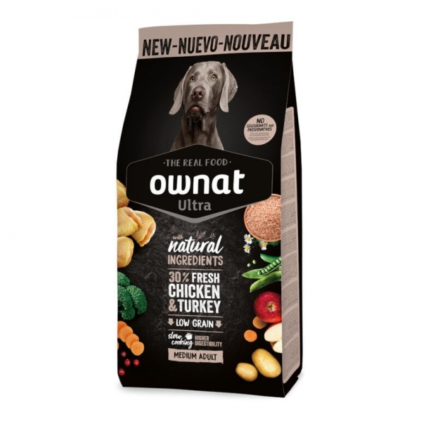 OWNAT ULTRA Medium Adult Dog 3Kg