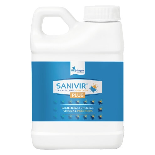 Sanivir Plus 5Lt Desinfetante+Inseticida BIOPLAGEN